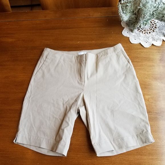 J. Jill Pants - J.jill khaki bermuda shorts